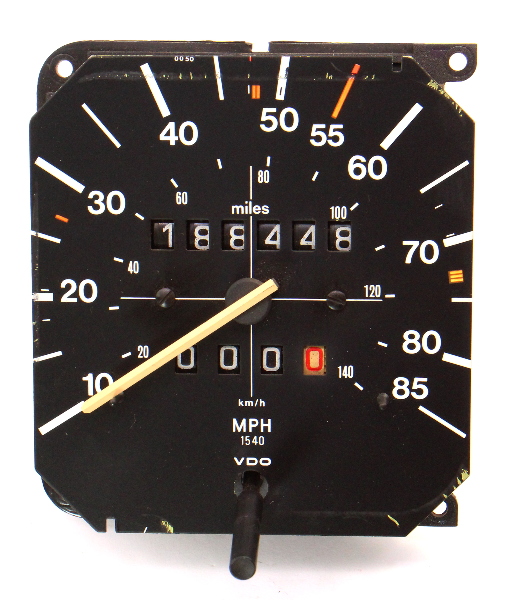 Gauge Instrument Cluster Speedometer 80-84 VW Jetta MK1 VDO - Genuine