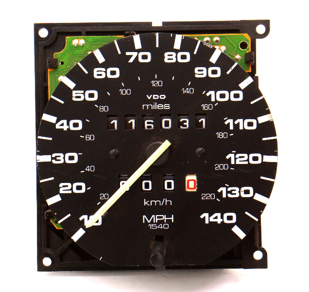 140MPH Speedometer Gauge Cluster 8589 VW GTI GLI 16v MK2 CE1 VDO CarParts4Sale, Inc.