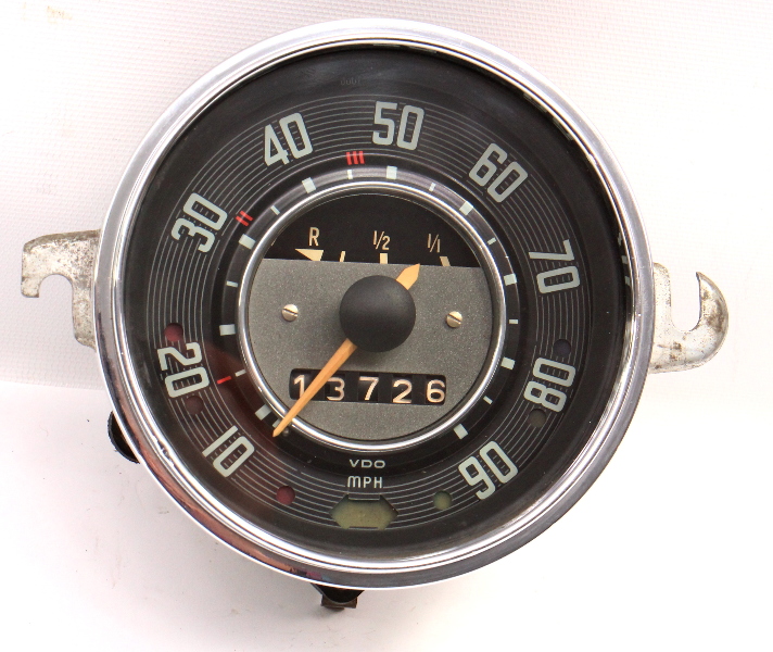 1968 VW Beetle Bug Speedometer Gauge Cluster Vintage Aircooled . 113