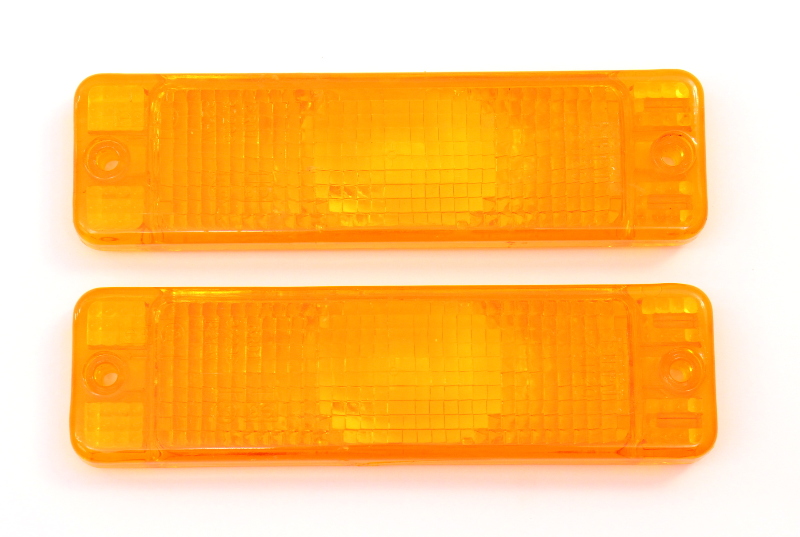 Euro Bumper Turn Signal Light Lens VW Jetta Rabbit Golf Cabriolet Polo