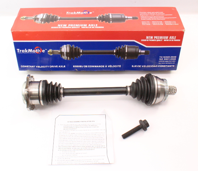 RH Front Axle CV Half Shaft 97-03 Audi A8 S8 D2 - TrakMotive SurTrack
