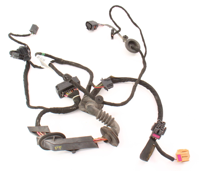 RH Door Wiring Harness 98-05 VW Beetle Coupe - Genuine - 1C1 971 121 J