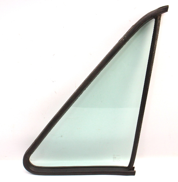 LH Front Stationary Quarter NonVent Window Glass 7584 VW Rabbit Jetta