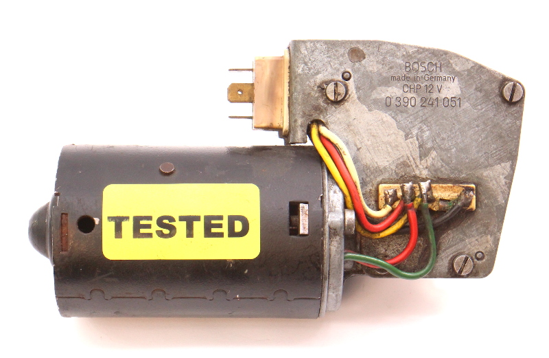 Windshield Wiper Motor 73-81 VW Dasher Audi Fox - Genuine - 0 390 241 051