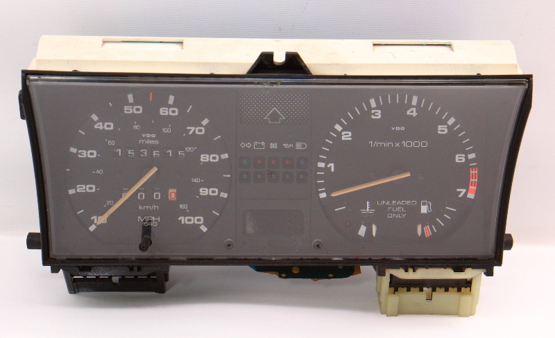 Gauge Cluster Speedometer 85-89 VW Jetta Golf GTI MK2 8v 7k Tach 176