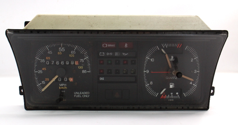Dash Gauge Instrument Cluster Speedometer 81-84 VW Rabbit MK1 Gas 175