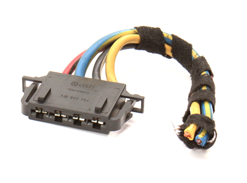 Fan Blower Resistor Wiring Plug Pigtail 9910 VW Jetta Golf MK4 MK5