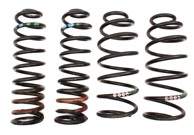 Stock Coil Spring Set 90-97 VW Passat Wagon VR6 B3 B4 - Genuine