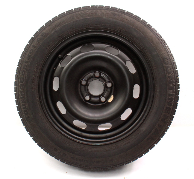 15" Full Size Spare Steel Wheel & Tire VW Jetta Golf GTI Mk4 Rim 1J0
