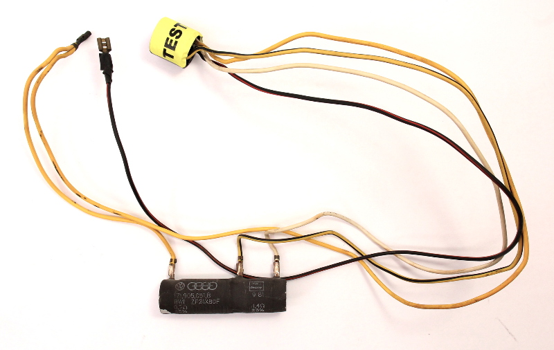 Front Heater Blower Fan Motor Resistor 8091 VW Vanagon T3 Genuine 171