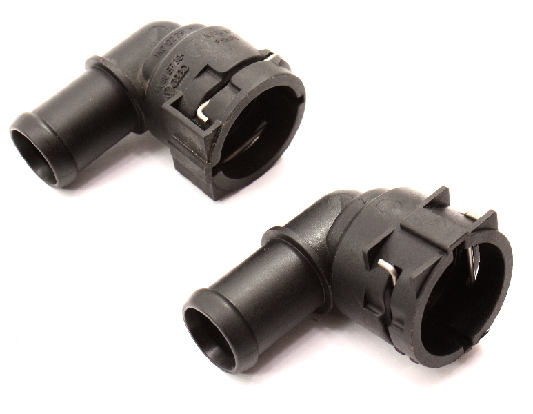 Firewall Heater Core Coolant Hose Connections 0507 VW Jetta MK5 TDI BRM CarParts4Sale, Inc.