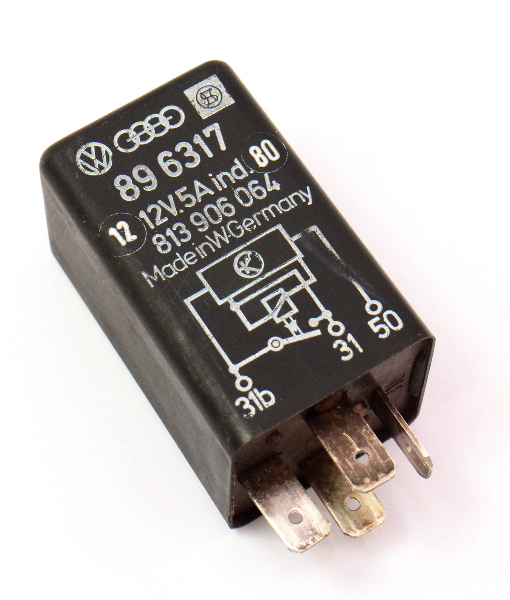 Cold Start Relay 7584 VW Jetta Rabbit Scirocco Cabriolet MK1 813 906