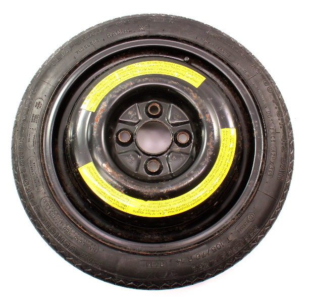 Spare Wheel Tire Donut VW Cabriolet Jetta Golf GTI MK1 MK2 MK3 357