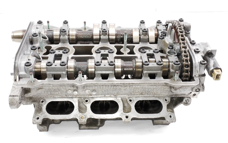 Carparts4sale Genuine 078 103 373 AH RH Cylinder Head & Cams Audi A4 A6 VW Passat 30v V6 ATQ . Genuine 078 103 373 AH Placement on VehiclePassenger Side Removed from2003 VW Passat 2.8 V6 Manufacturer Part Number078 103 373 AH Other Part Number078103373AH Compatible withPassat 98-05 Audi A6 98, 8th digit VIN B Audi A6 99-01 Audi A4 98-01 Audi A4 02, 8th digit VIN D BrandVolkswagen Part BrandGenuine Original Equipment VW / Audi OE Used Part IncludesEverything shown Engine codeATQ ConditionUsed Condition notesRemoved from a running vehicle. Visually inspected WarrantyYes Car code03B56W2 ![