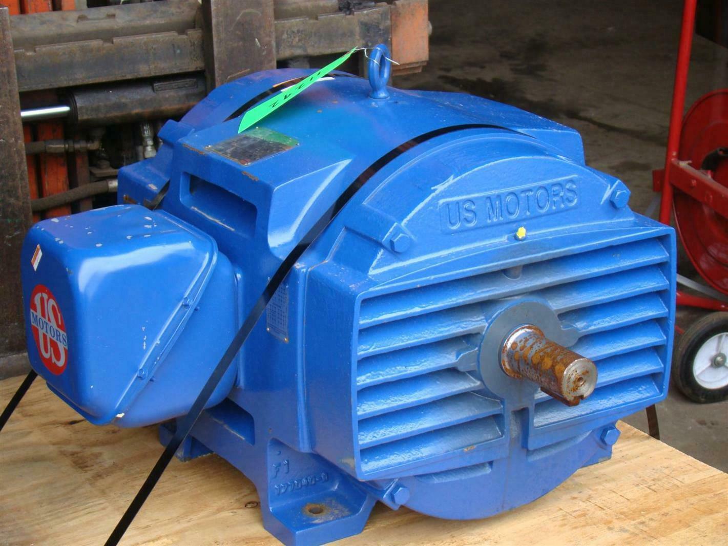 US Motors Nidec 3 Phase Electric Fire Pump Motor 75 HP 3570 RPM Model DC78 D75P1 Joseph Fazzio