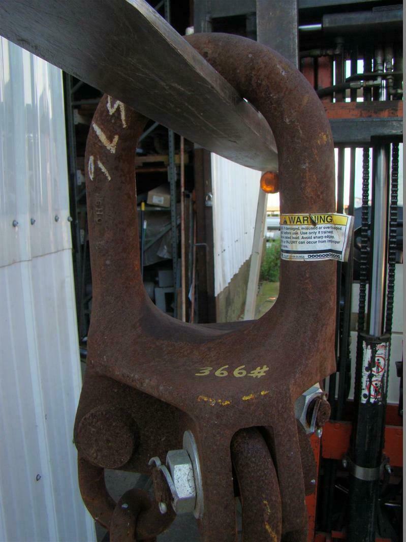 Peerless Acco Large 3 Leg Alloy Chain Sling 65" Reach 11/4" Chain