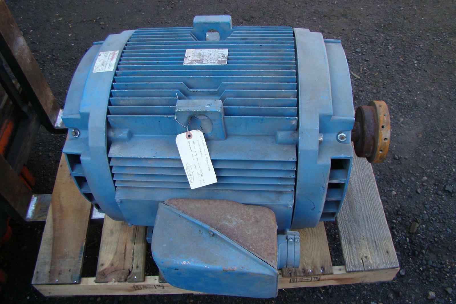 General Electric 100HP 3 Phase 230/460 Volt Electric Motor 5K404AL215C