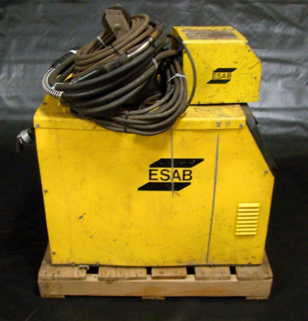 Esab 3 Phase 230 460 Volt 353 Cv Mig Welder With Mig 4hd Wire