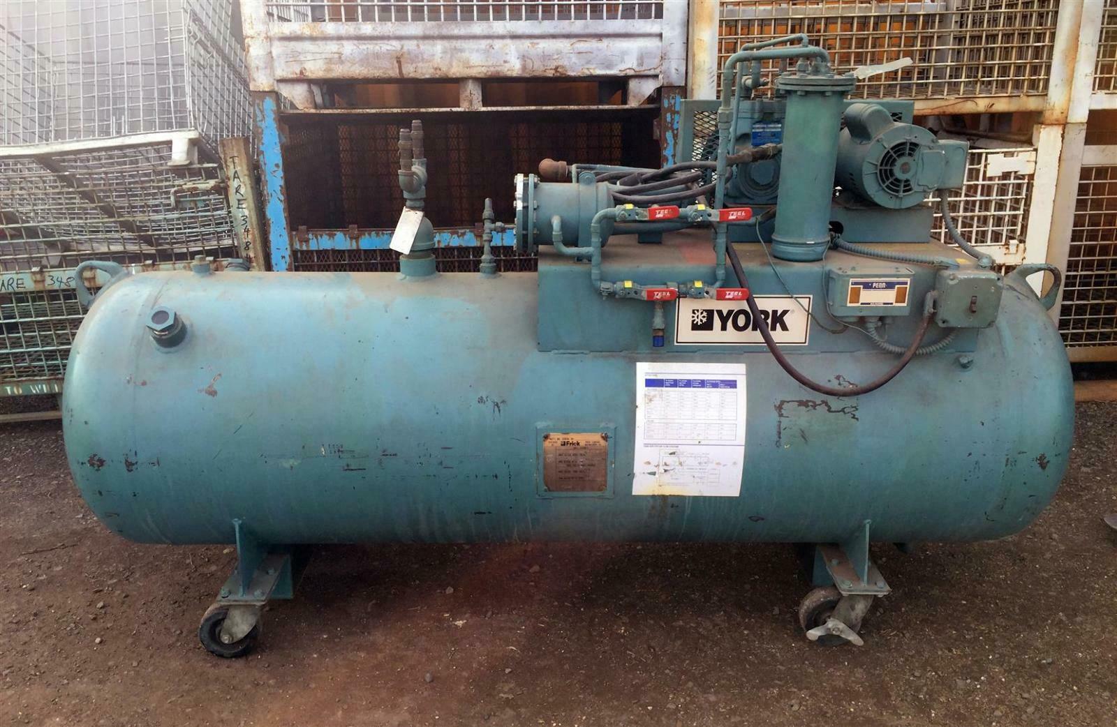 York Refrigerant Compressor Tank Reclaim Unit YVJ56C17D5306A Joseph Fazzio, Incorporated