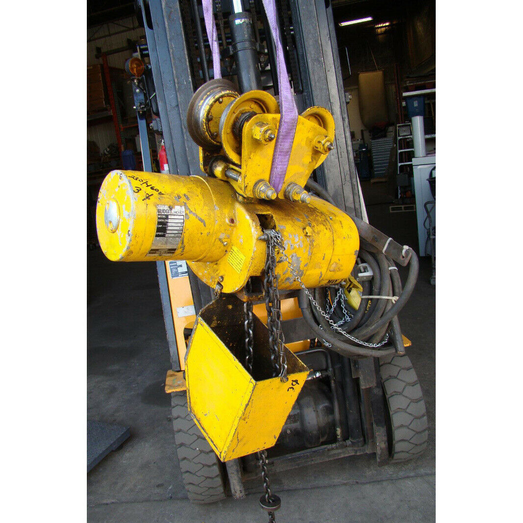 Budgit 500 Lb. Electric Chain Hoist, 230/460, 3PH, 60Hz , G3563R