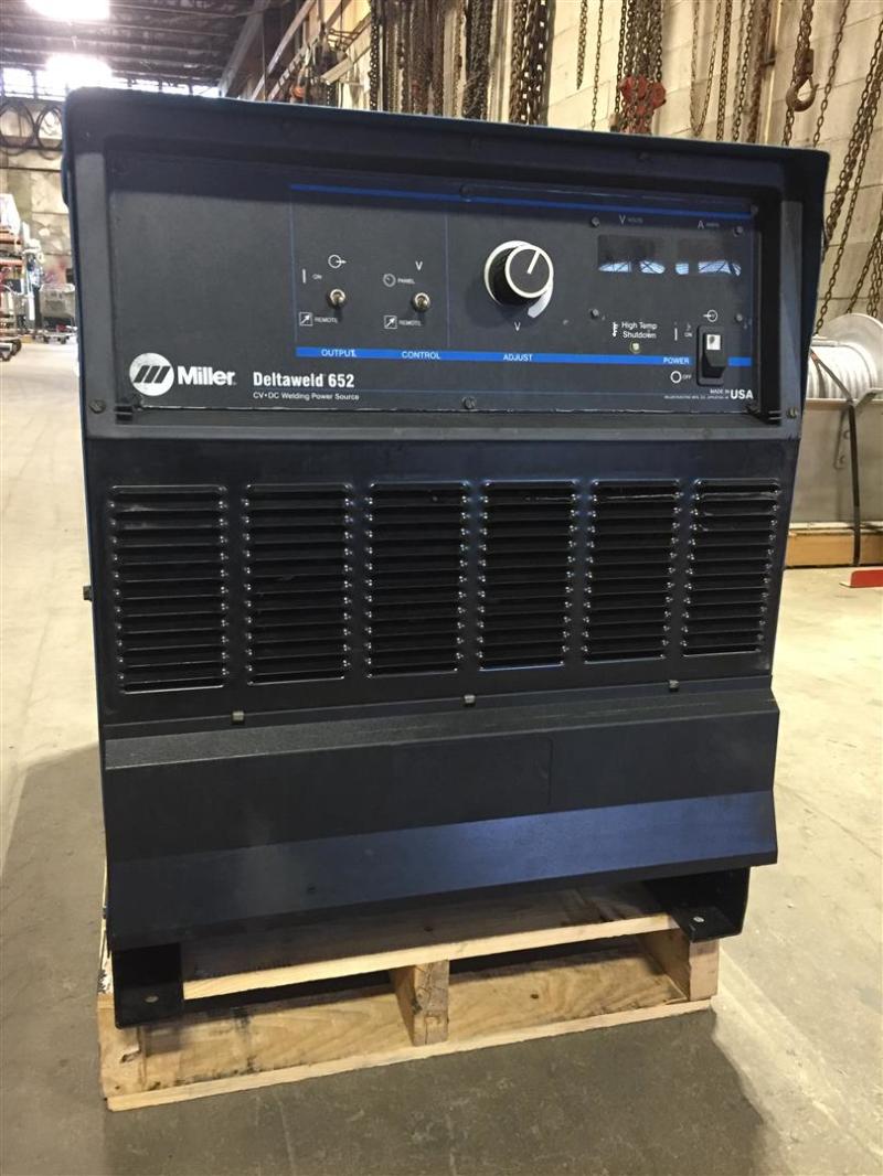 Miller Deltaweld 652 CV-DC Welder MIG Power Source, 230/460/575v