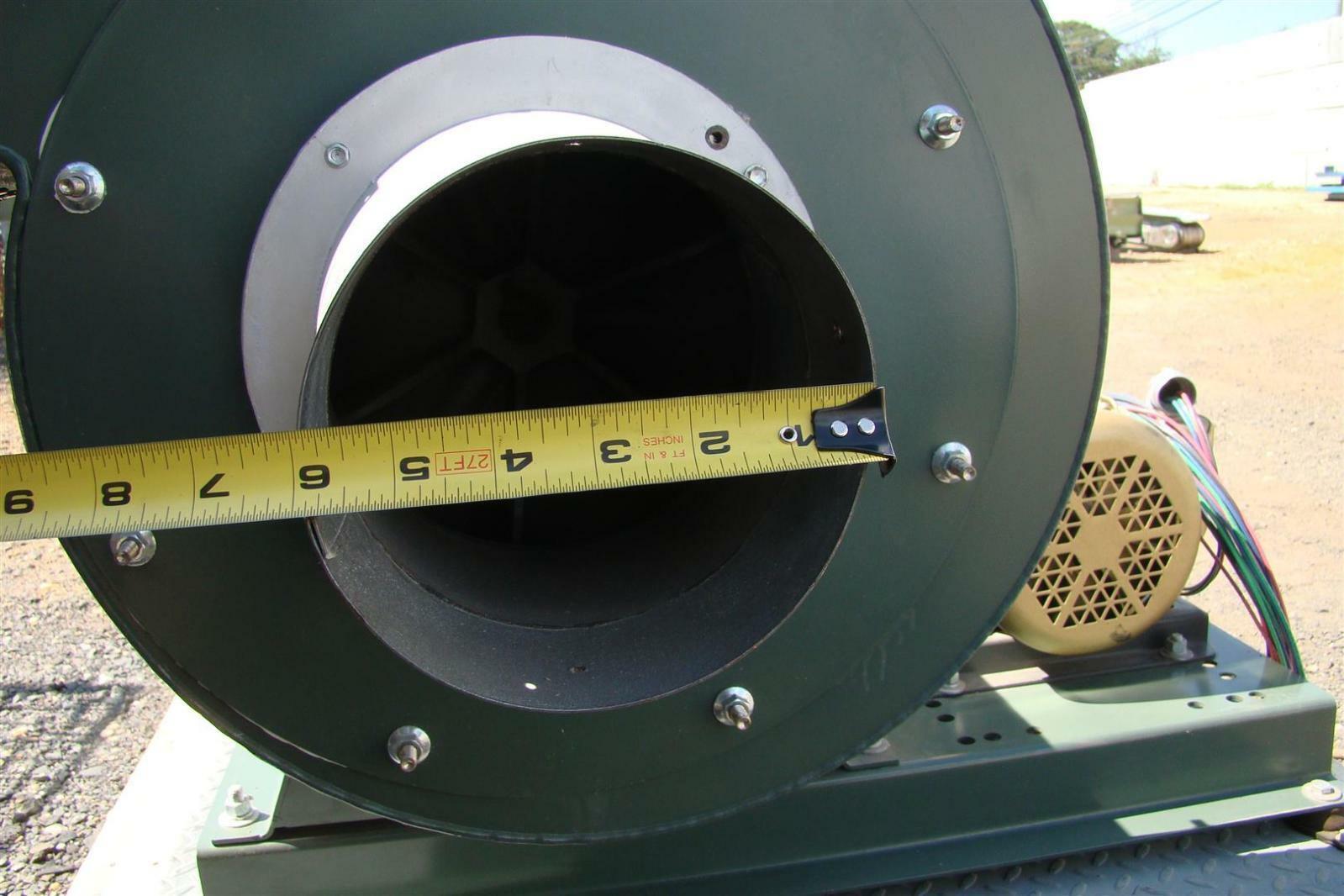 New York Blower Compact GI Fan, 300 CFM Centrifugal Blower 2HP 230/460v