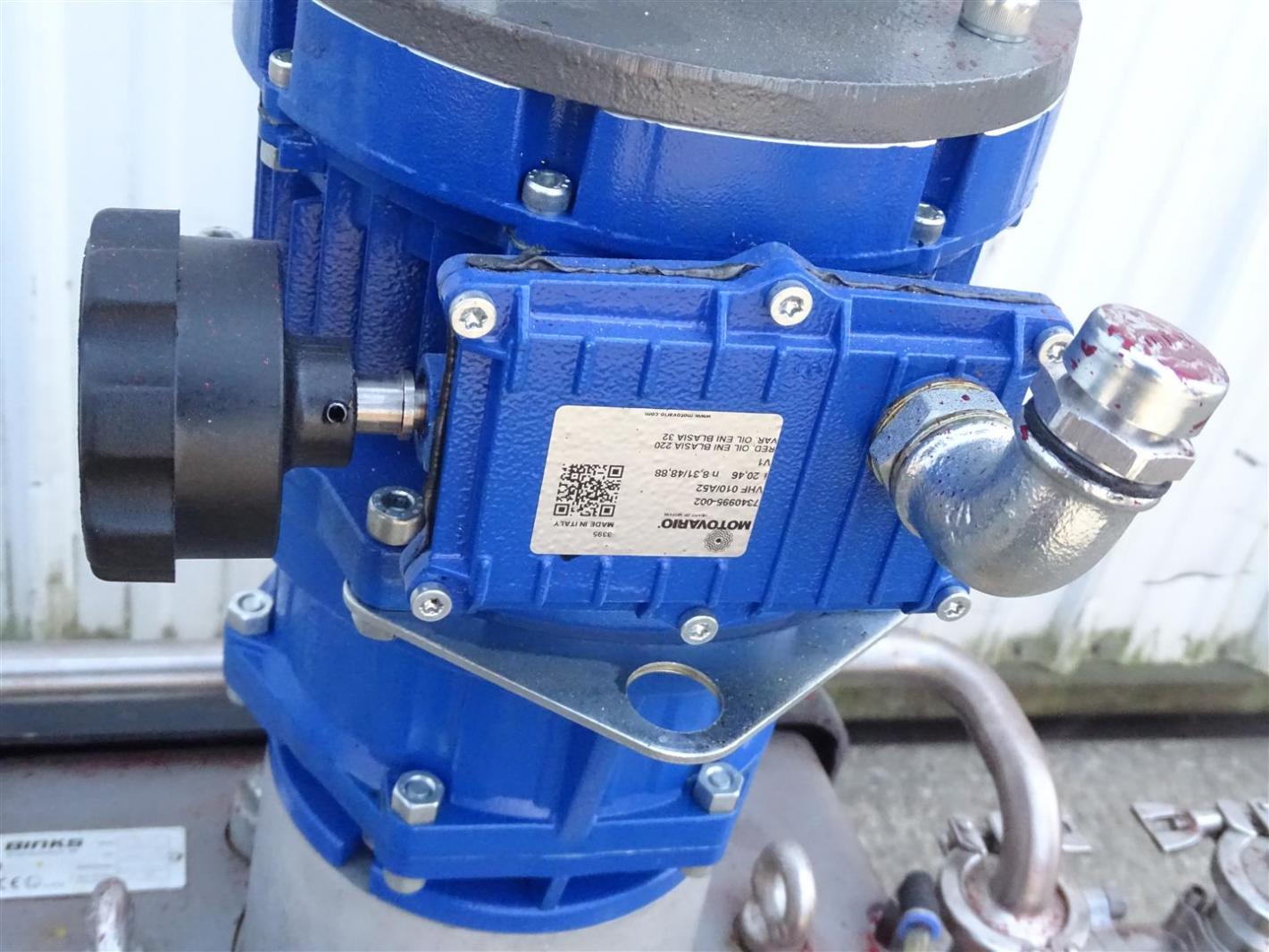 Binks E2 Electric Smart Pump, 1HP 230/460v, 1" Sanitary Connections