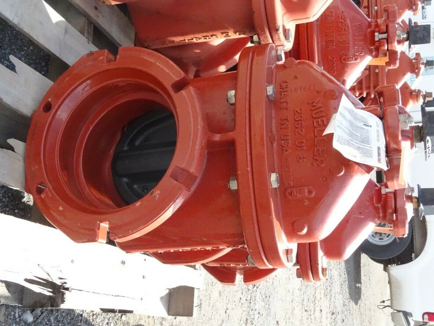 Mueller 8" Resilient Wedge Gate Valve MJ x FL 250W Tapping 080T236219LN