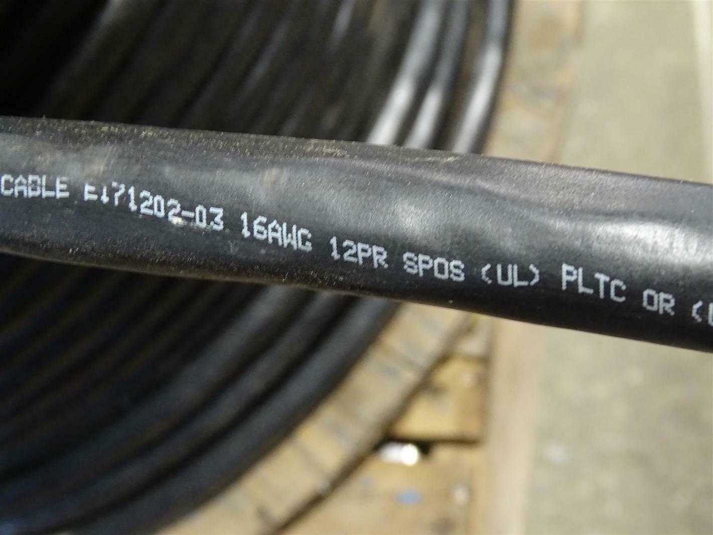 Lake Cable 16/24 Copper Wire, 16AWG 12 Pairs , T1612SP0S Joseph