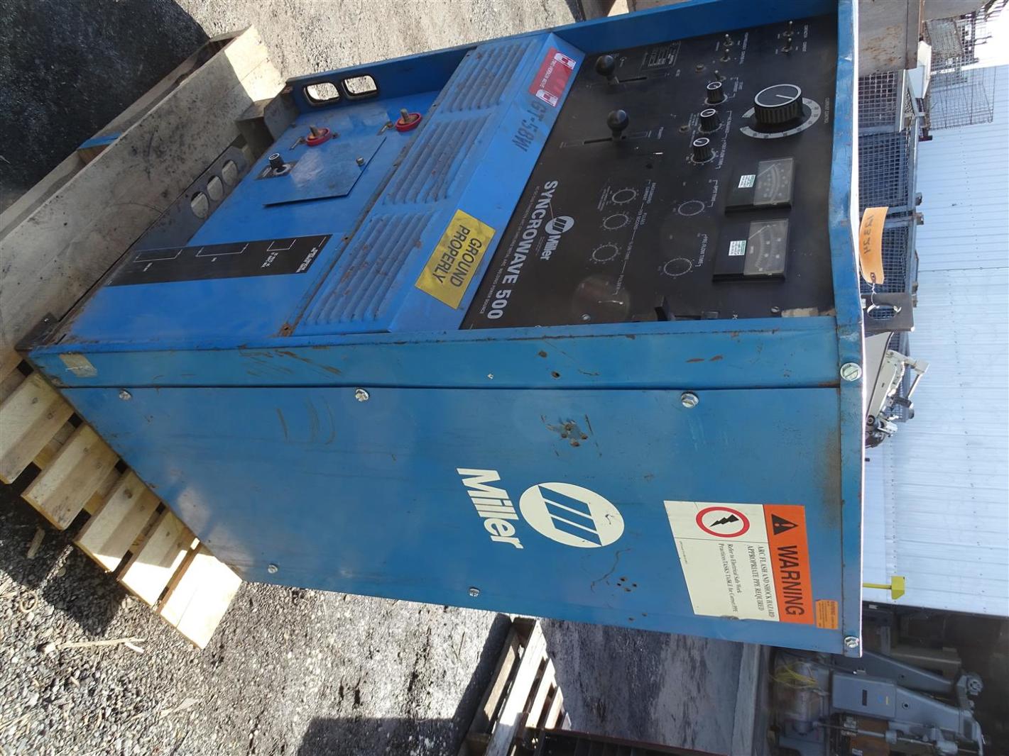 Miller AC/DC CC Tig Welder (1PH, 200/230/460v) , Syncrowave 500