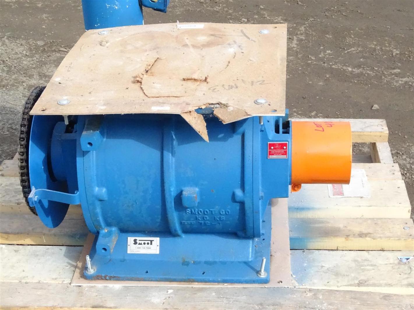 Smoot Rotary Airlock Valve 722 KC KS , Serial 26198 Joseph Fazzio