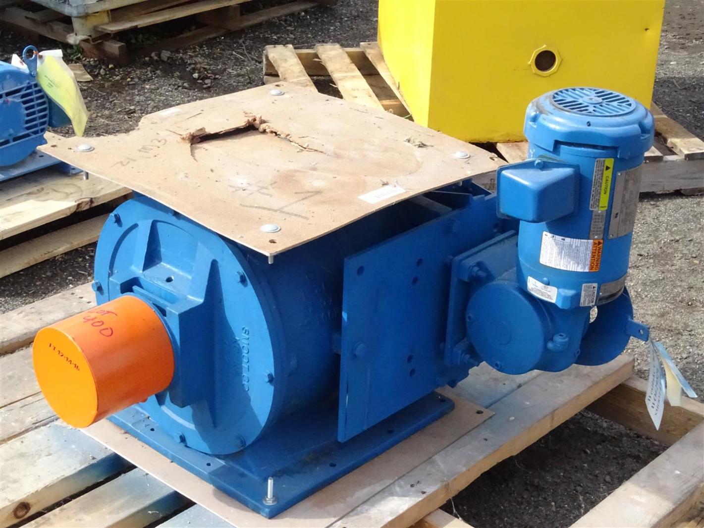 Smoot Rotary Airlock Valve 722 KC KS , Serial 26198 Joseph Fazzio