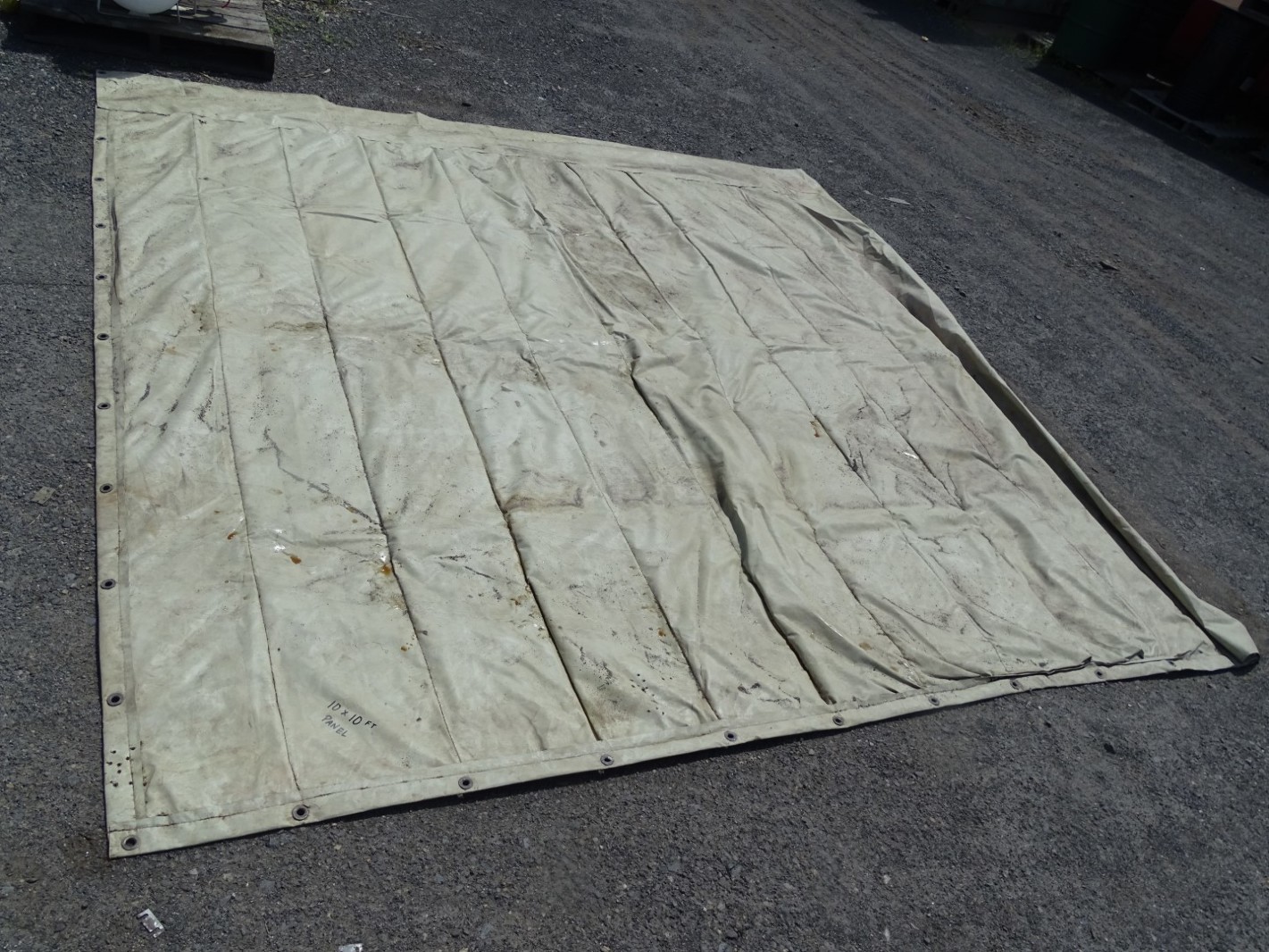 (6) Environmental Noise Control Acoustical Barrier Blanket 10 x 10 FT