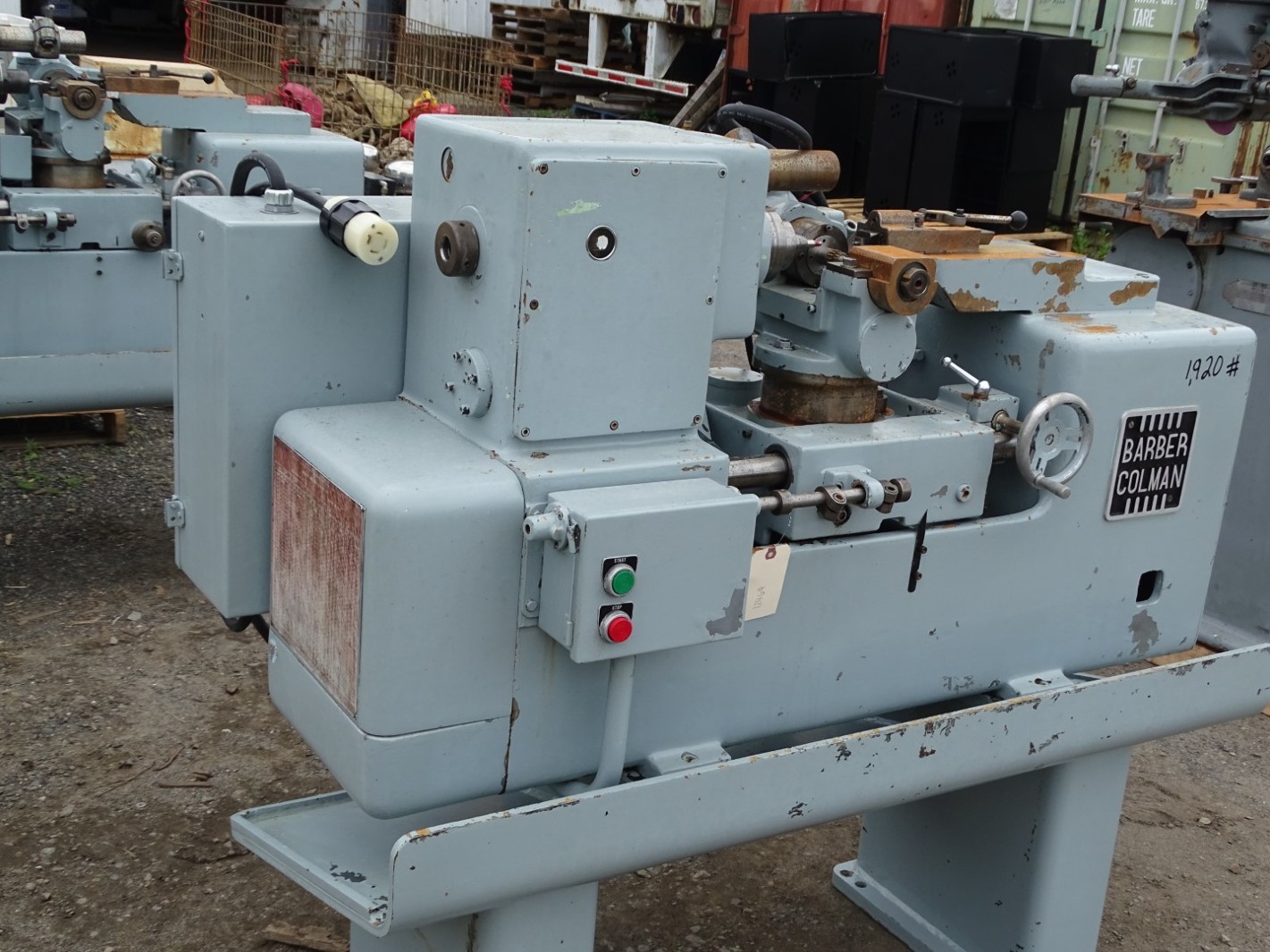 Barber Colman Gear Hobber, 21/24 Hobbing Machine 220V 3PH, 1011590