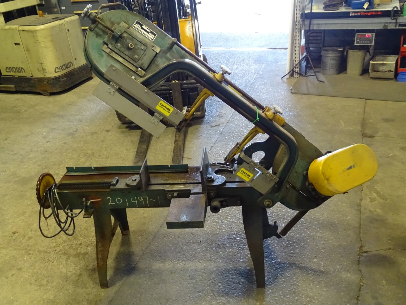 Wellsaw 3/4HP Horizontal Cutting Band Saw 230/115v , Model 8 Joseph