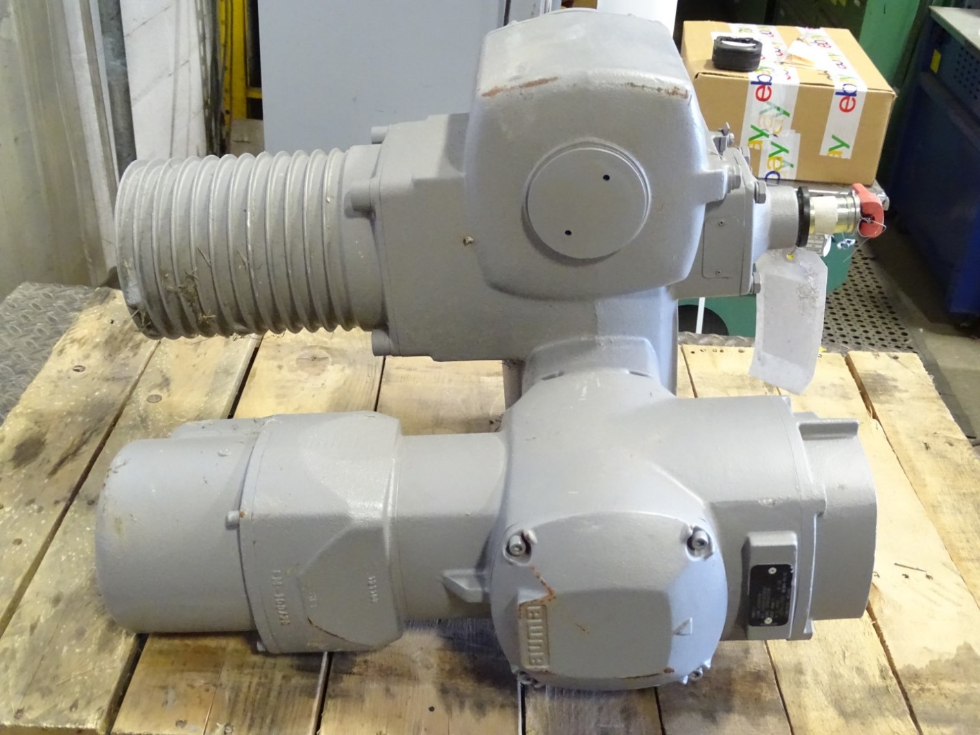 Auma Multiturn Valve Actuator 460VAC/3PH, SAEXC14.1FA14/41B Joseph