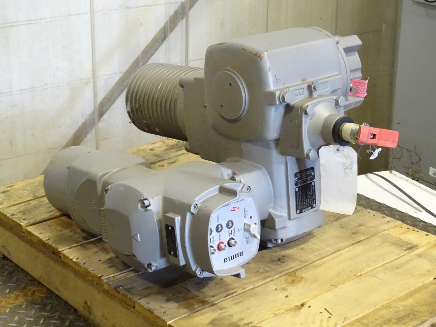 Auma Multiturn Valve Actuator 460VAC/3PH, SAEXC14.1FA14/41B Joseph