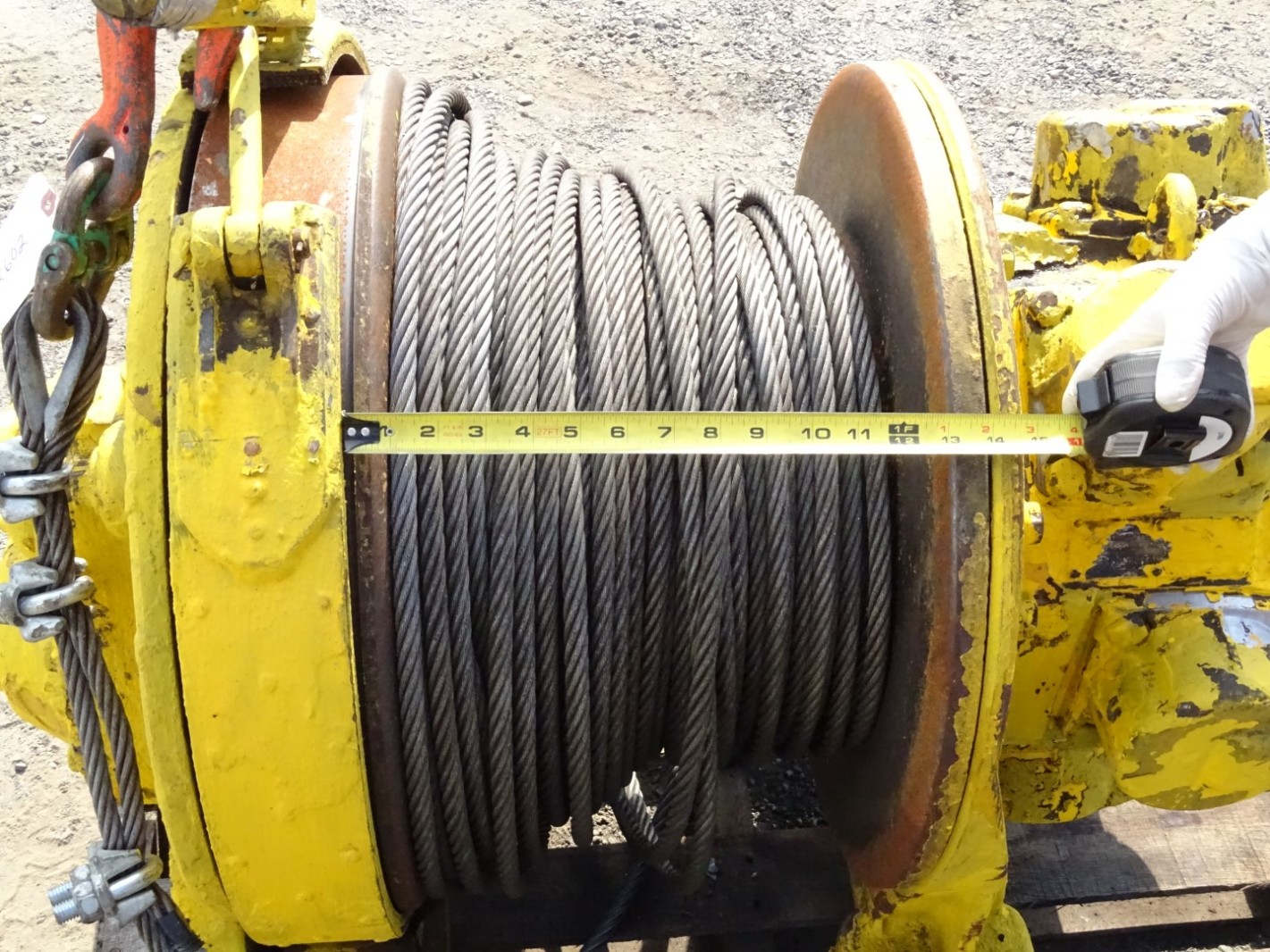 IngersollRand 10,000 LB. Pneumatic Winch, Air Tugger , K6U Joseph