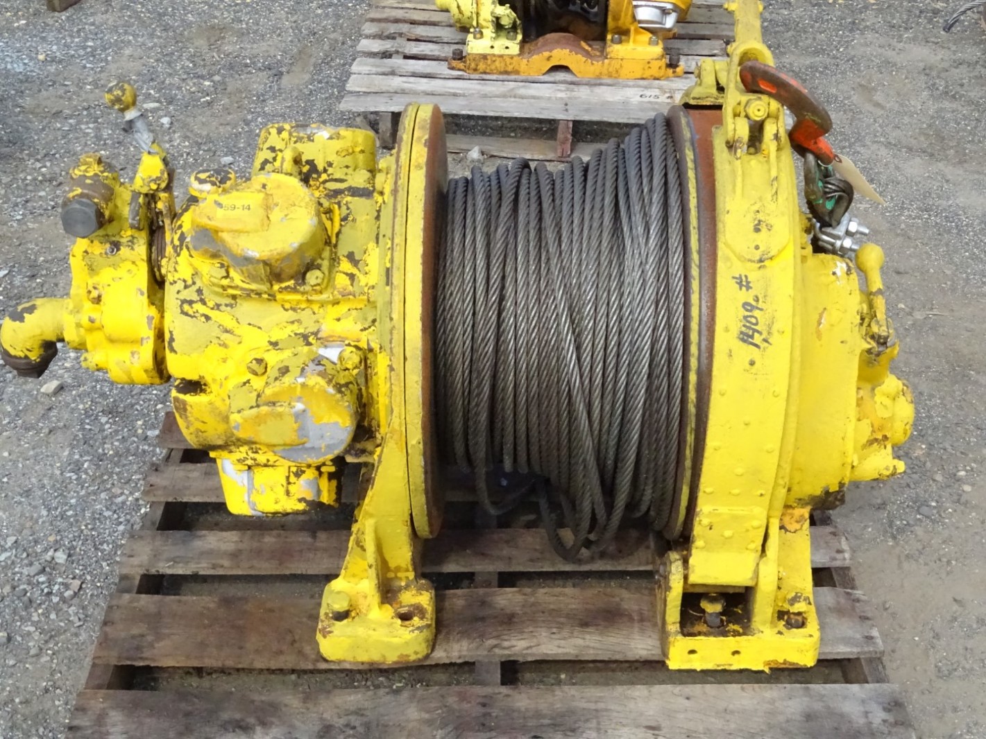 IngersollRand 10,000 LB. Pneumatic Winch, Air Tugger , K6U Joseph