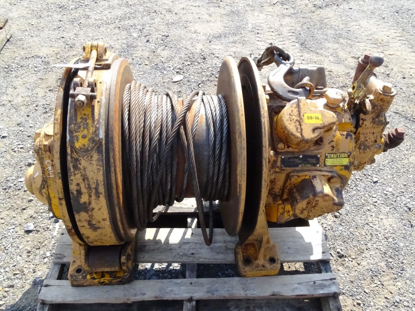 IngersollRand 10,000 LB. Pneumatic Winch, Air Tugger , K6UA Joseph