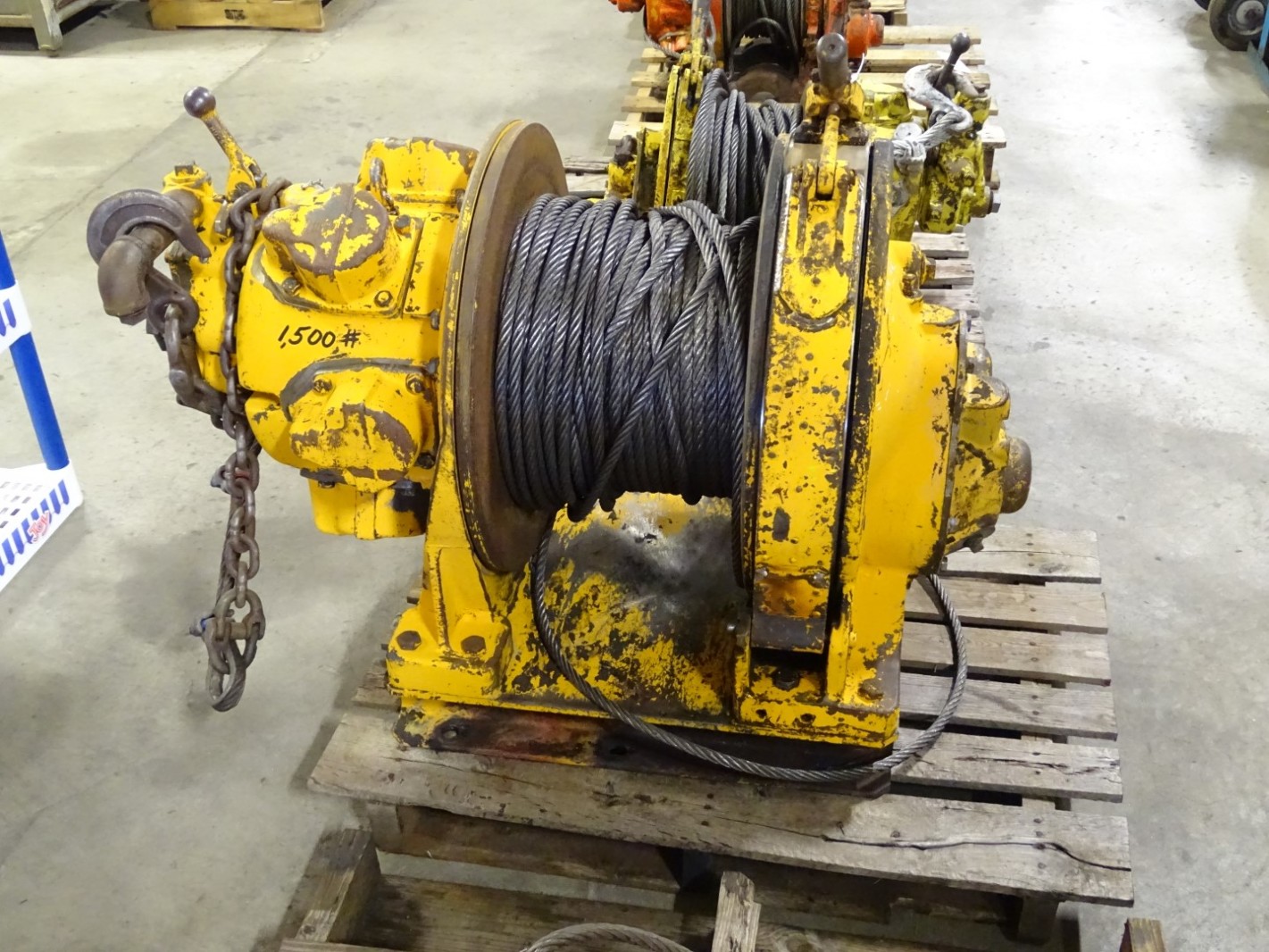 IngersollRand 11,000 LB. Pneumatic Winch, Air Tugger , 18146500