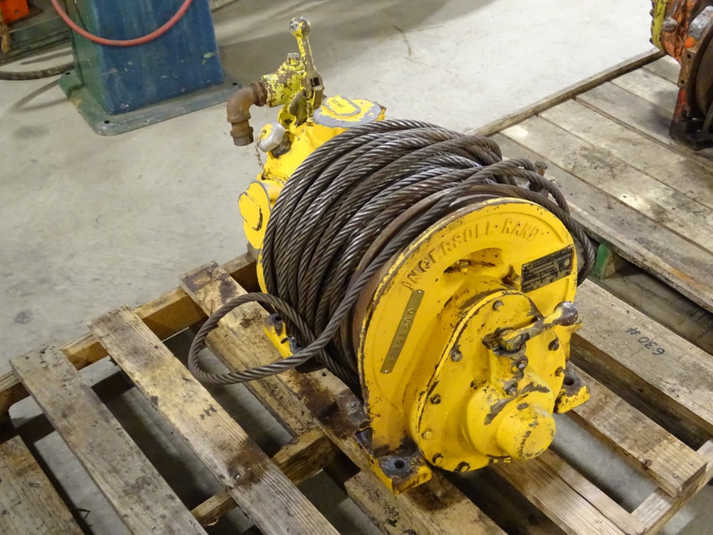 IngersollRand 7800 LB. Pneumatic Winch, Air Tugger , H5U Joseph Fazzio, Incorporated