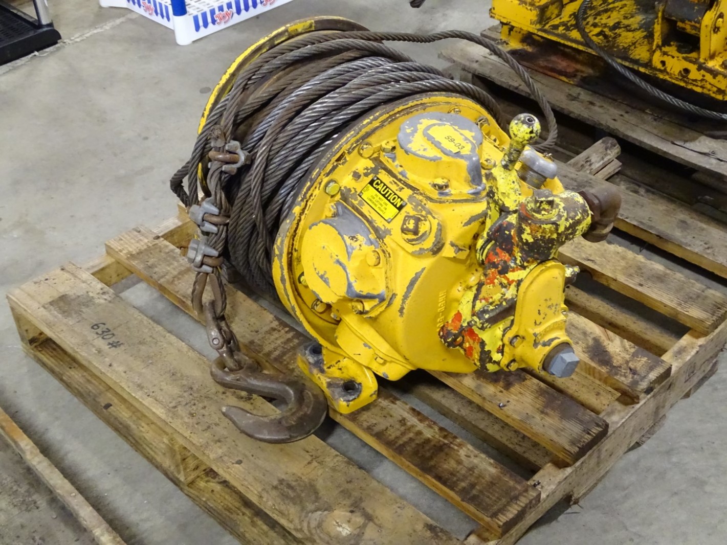 IngersollRand 7800 LB. Pneumatic Winch, Air Tugger , H5U Joseph