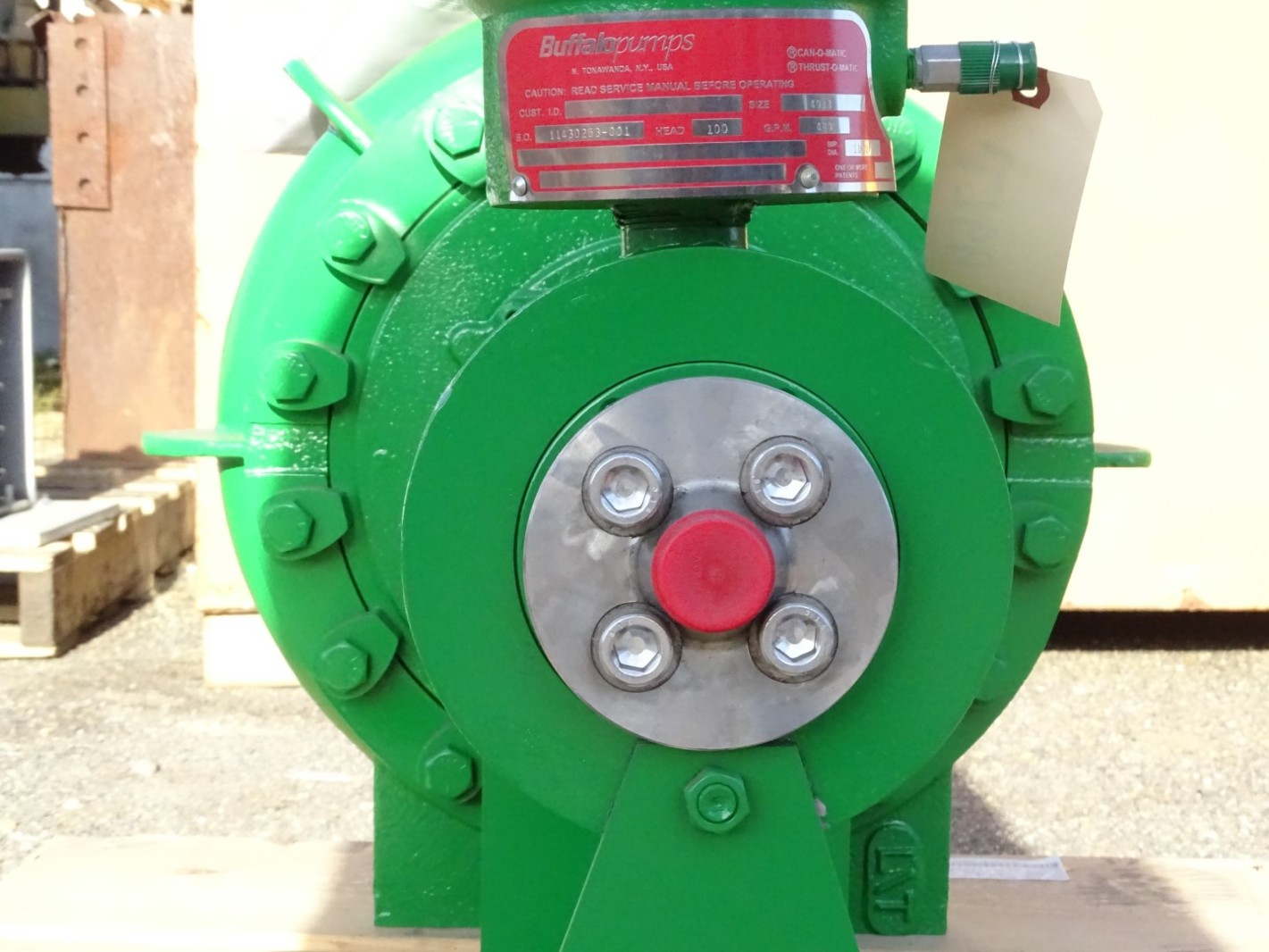 Buffalo Pumps 20HP Canned Motor Centrifugal Pump CanOMatic