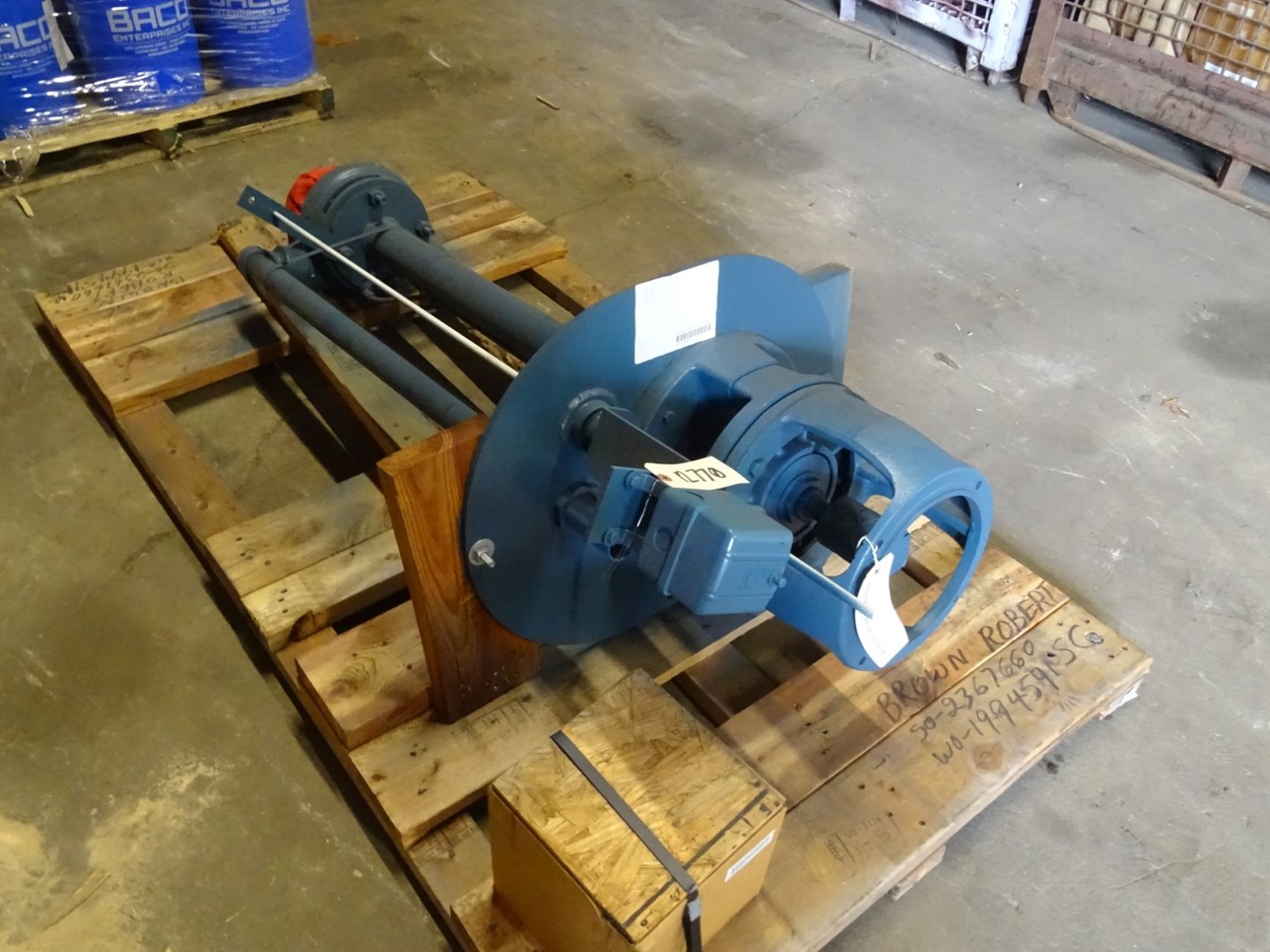 Pentair Vertical Extended Single Shaft Centrifugal Sump Pump , 531A Joseph Fazzio, Incorporated