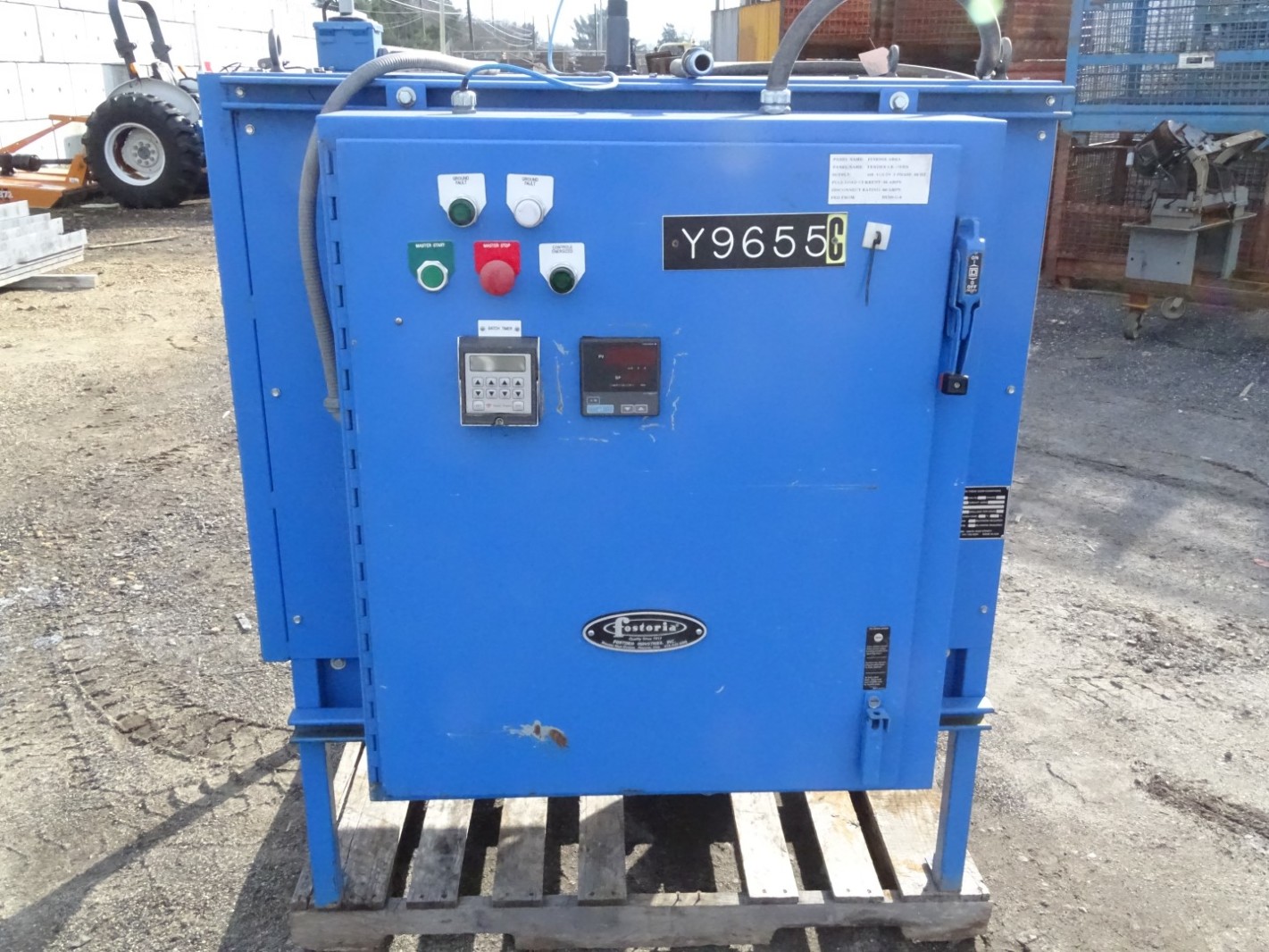 Fostoria Electric Infrared Heat Bank 480 Volts, 3 Phase, 60Hz , E02057 Joseph Fazzio