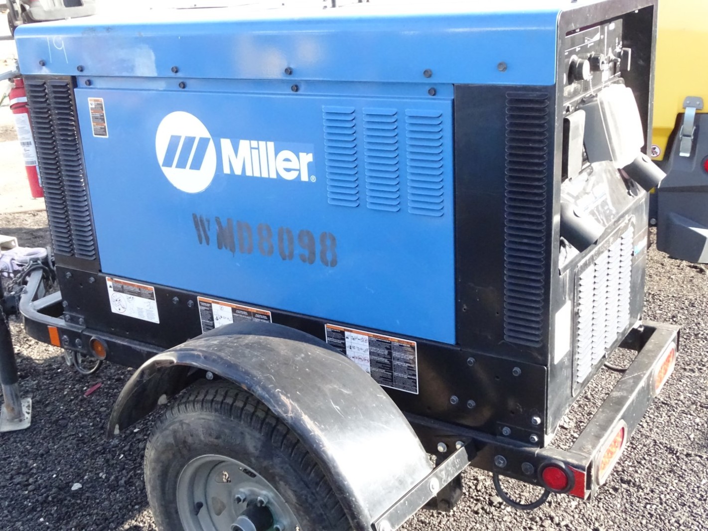 2018 Miller Big Blue 400Pro, Kubota Diesel Welder with ArcReach