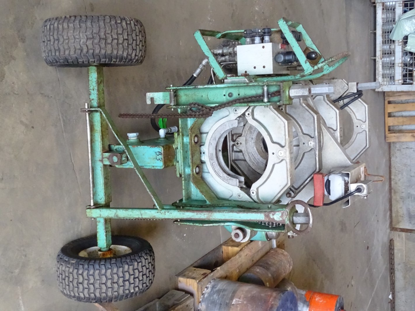 McELROY Hydraulic Pipe Fusion Machine, 28 Facer , 819901 Joseph