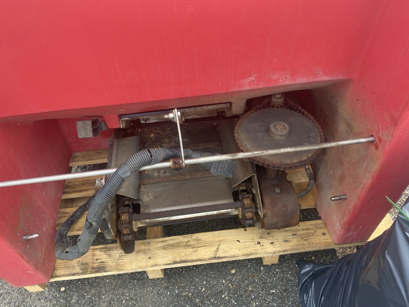 Western 1.8yard Truck bed Poly Hopper Salt Spreader , Tornado Joseph