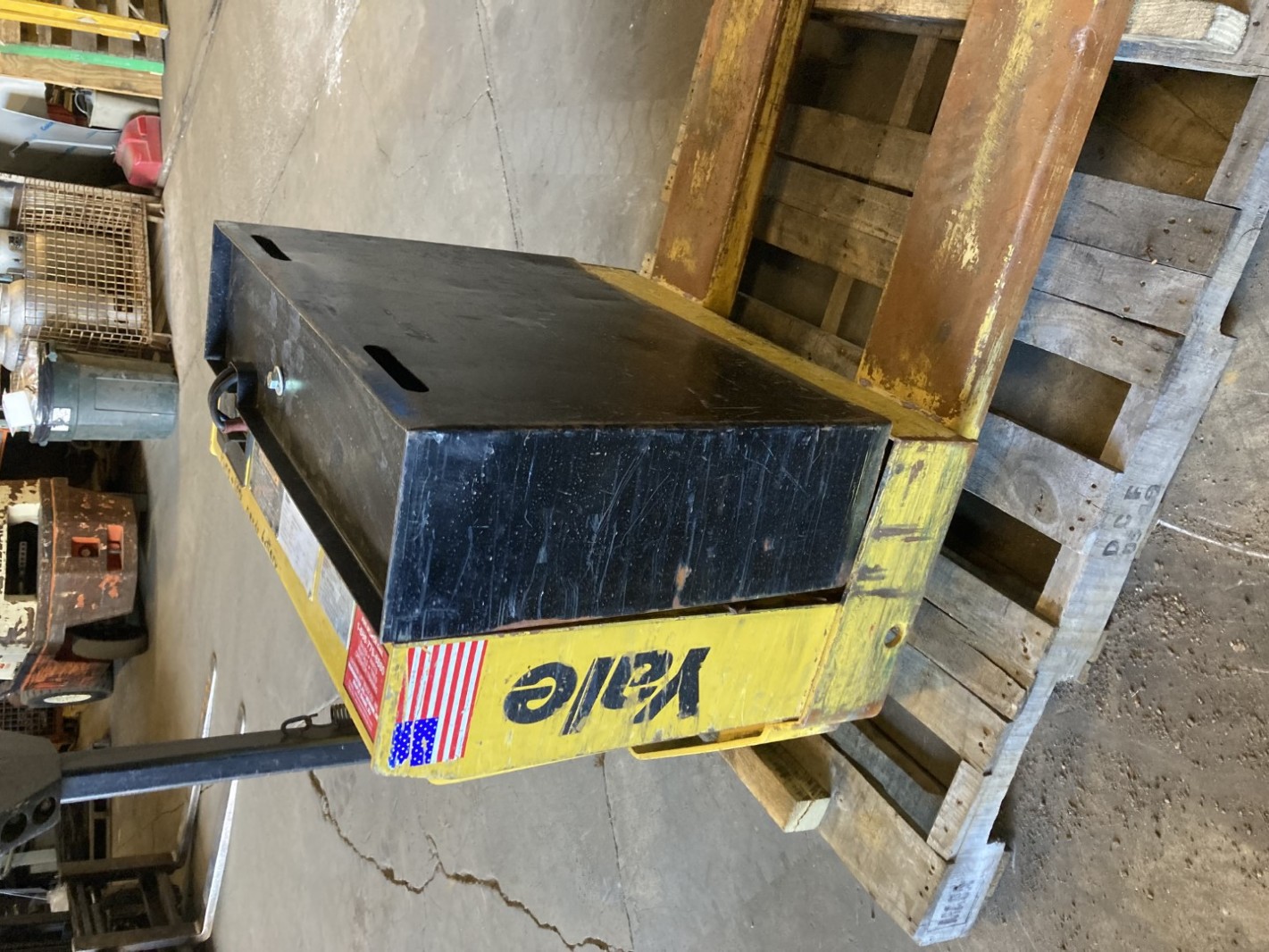 Yale 4,000 LB. Electric Pallet JACK , MPB040ACN24C2748 Joseph Fazzio, Incorporated